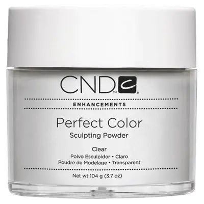 CND Perfect Color Sculpting Powder Clear 3.7 oz CND