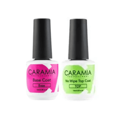 Caramia Gel Base Coat & Topcoat Caramia