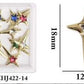 Nail Charm Cross Star 12 pcs/bag Premier Nail Supply