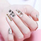 Nail Sticker Old English Letters Black XF3262 Premier Nail Supply