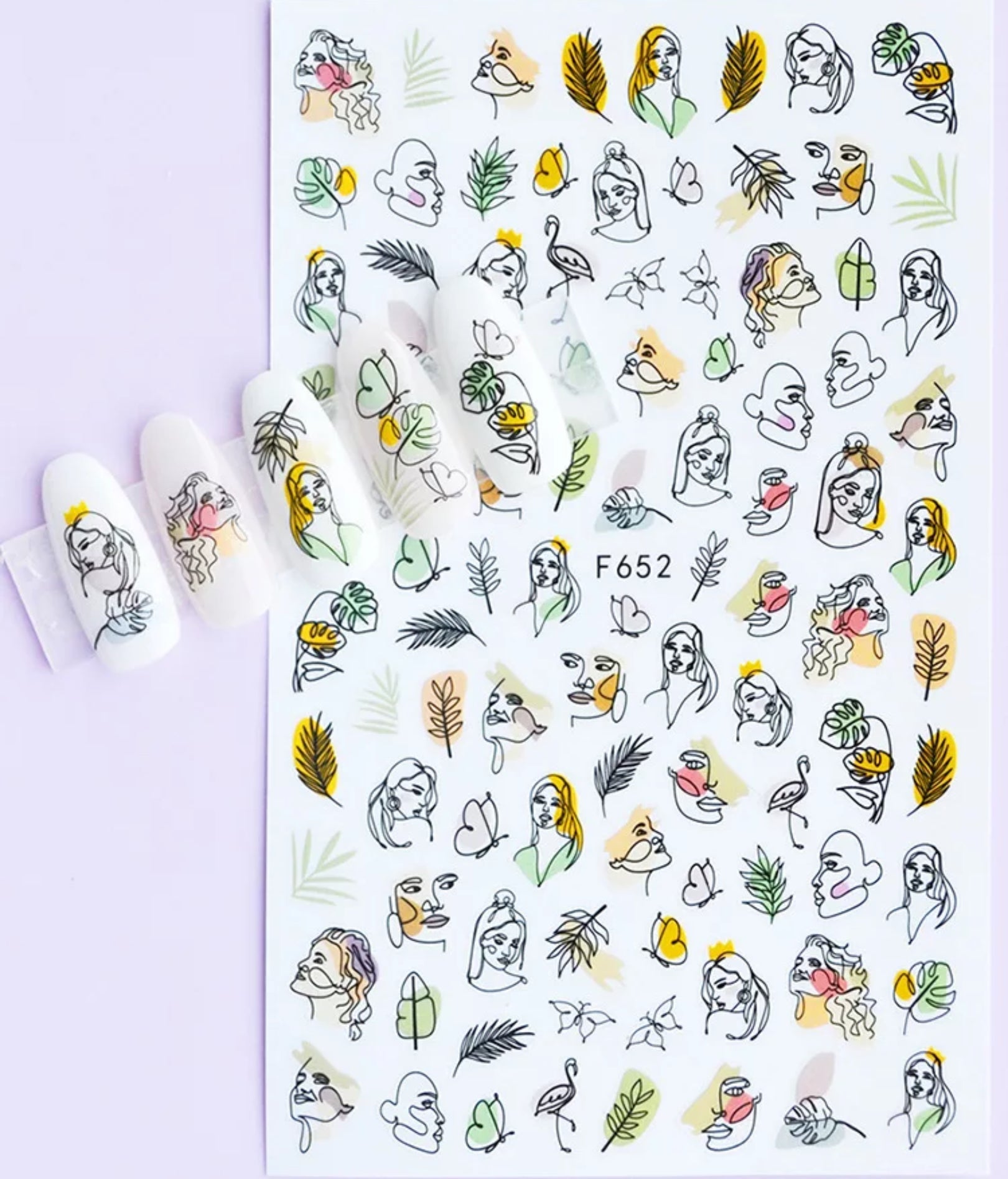 Nail Sticker F652 Premier Nail Supply