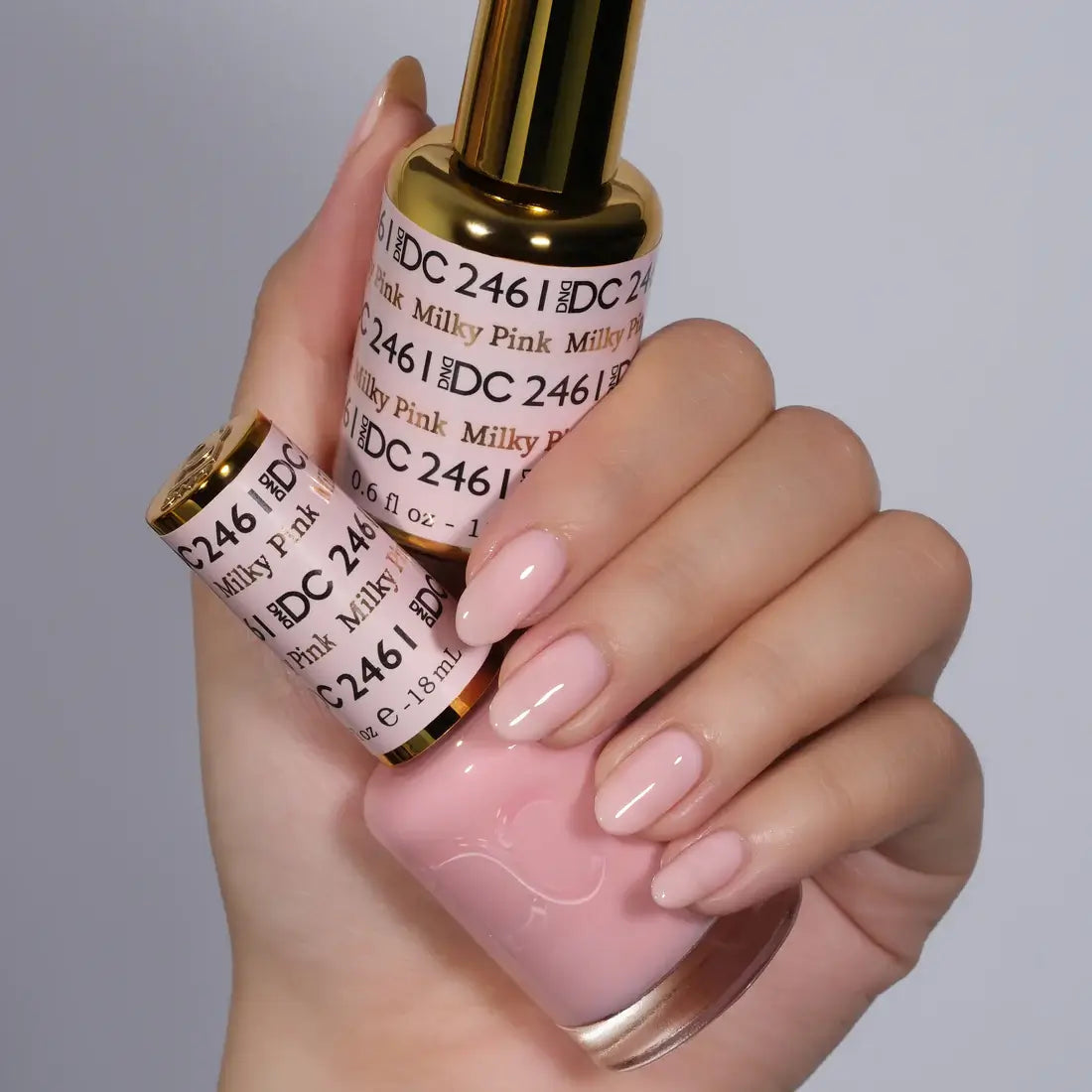 DND- DC Single Gel Polish Milky Pink #2461 DND