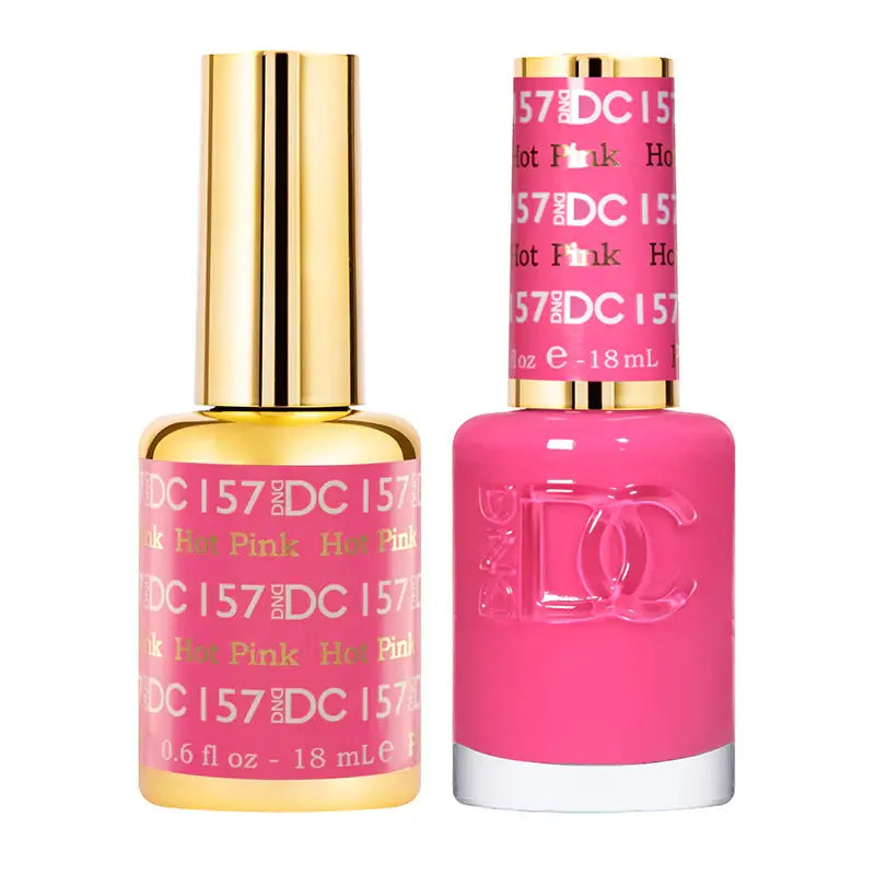 DND DC Gel Nail Polish -  Hot Pink #157 DND