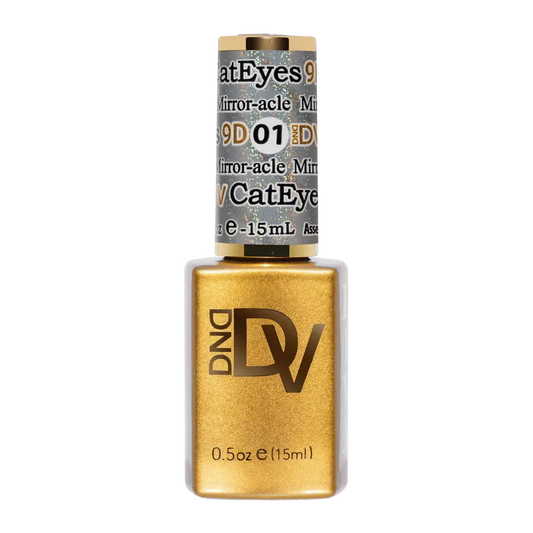DND - Diva 9D Gelcolor Cat Eye Glassball #01 - Mirror-acle DND