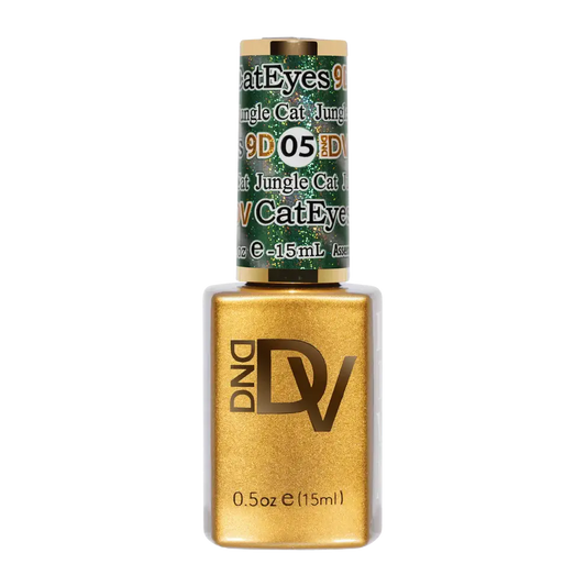 DND - Diva 9D Gelcolor Cat Eye Glassball #05 - Jungle Cat DND