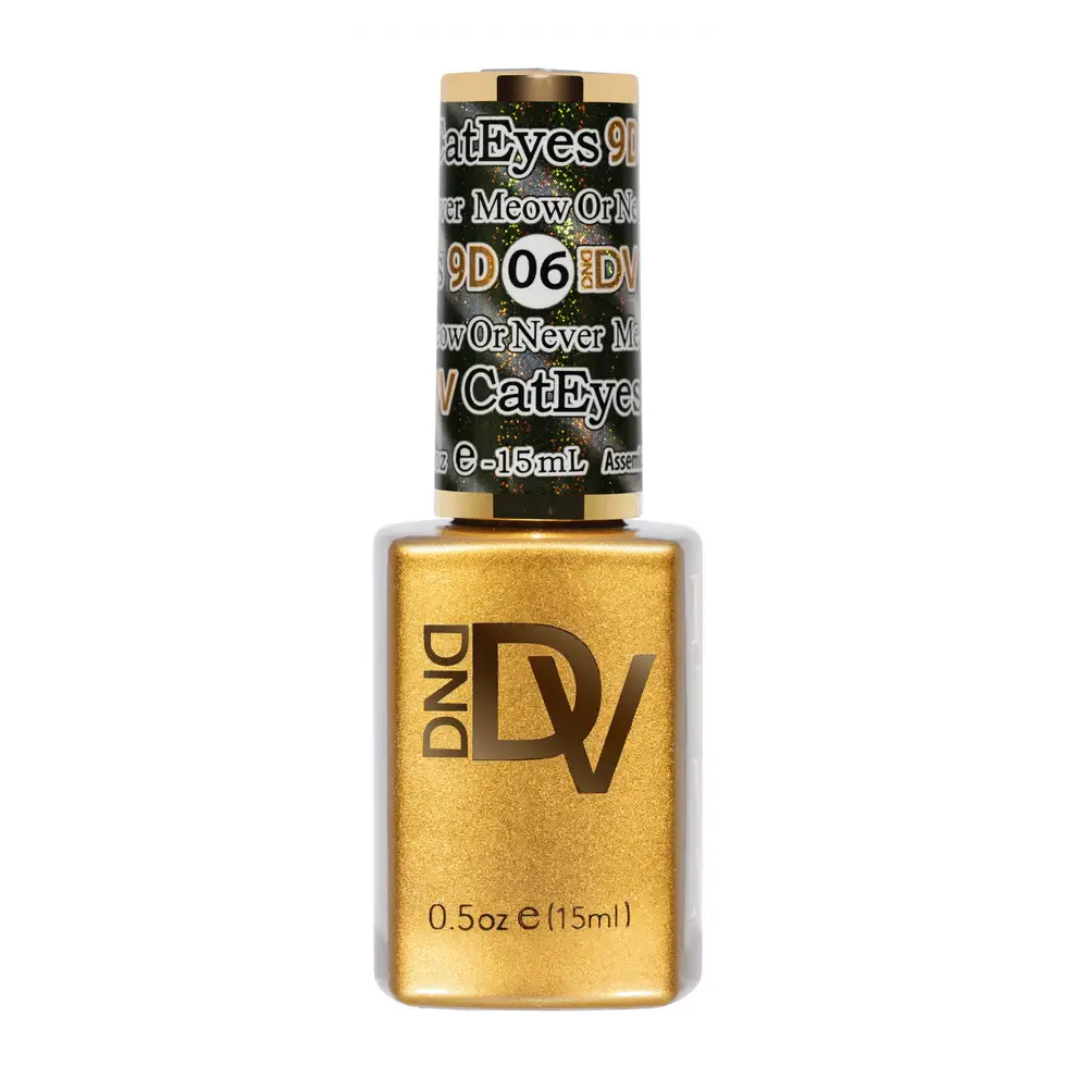 DND - Diva 9D Gelcolor Cat Eye Glassball #06 - Meow Or Never DND