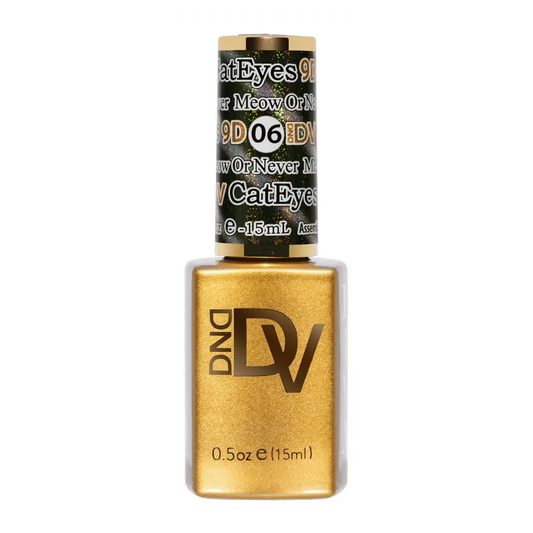 DND - Diva 9D Gelcolor Cat Eye Glassball #06 - Meow Or Never DND