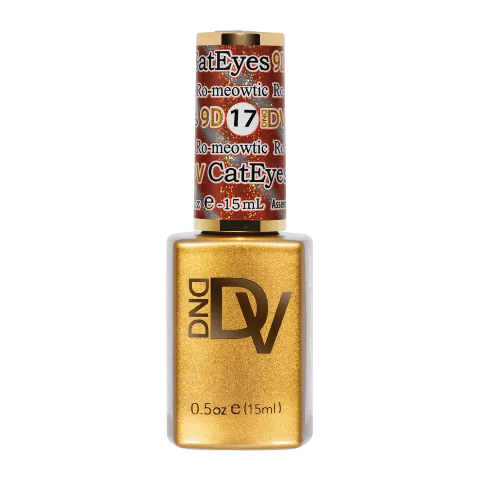 DND - Diva 9D Gelcolor Cat Eye Candy #17 - Ro-meowtic DND