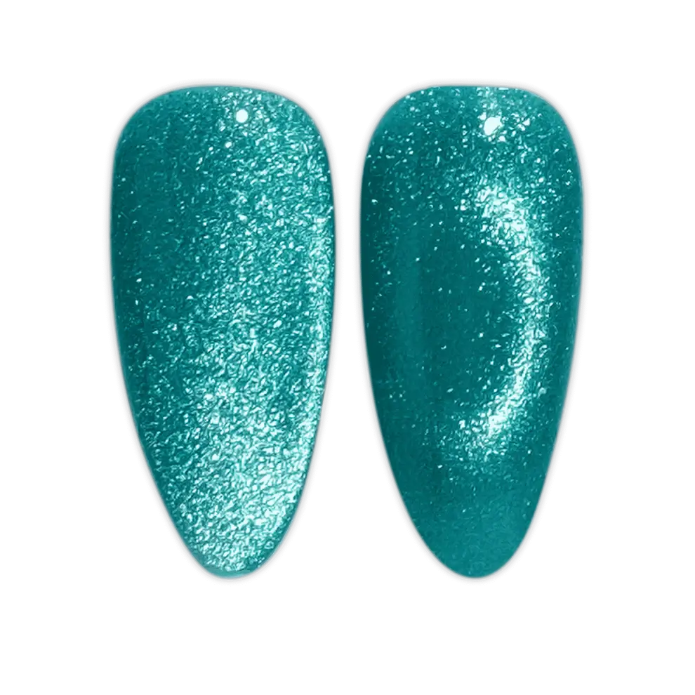 DND - Diva 9D Gelcolor Cat Eye Candy #20 - Leopard Mint DND