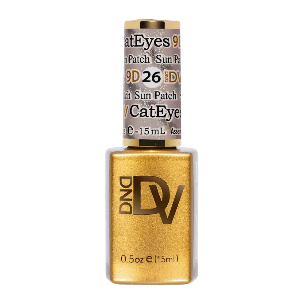 DND - Diva 9D Gelcolor Cat Eye Glassball #26 - Sun Patch DND