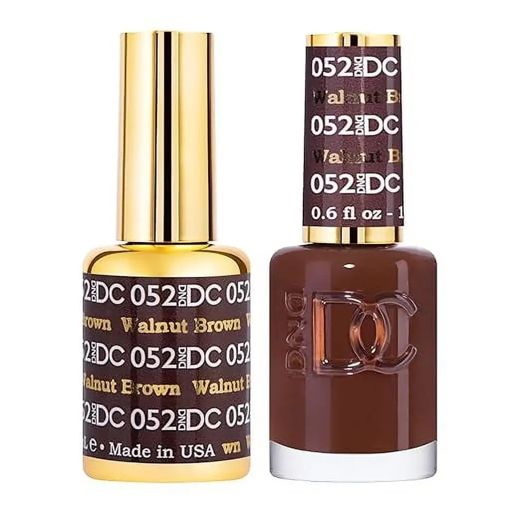 DND DC Gel Nail Polish -  Walnut Brown #052 DND