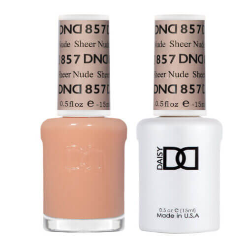 DND Gelcolor - Sheer Nude #857 DND