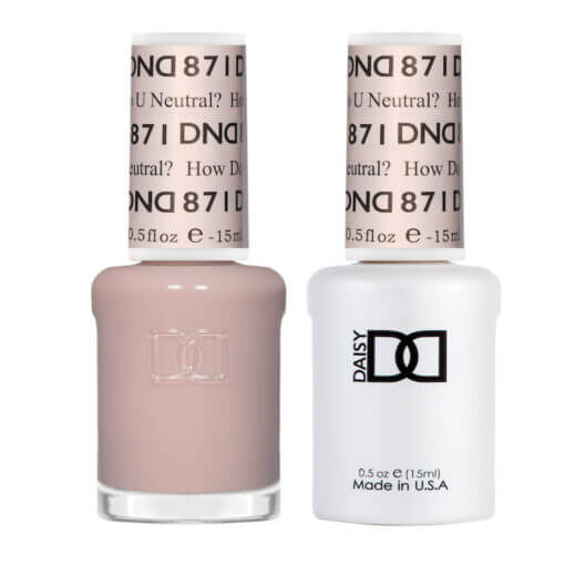 DND Gelcolor - How Do U Neutral? #871 DND