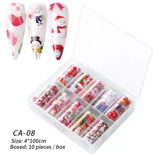 Nail Foil 10 Roll /box Beyond Beauty Page