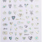 Nail Sticker Colorful Luxury 3D jewels Design -DP413 Premier Nail Supply