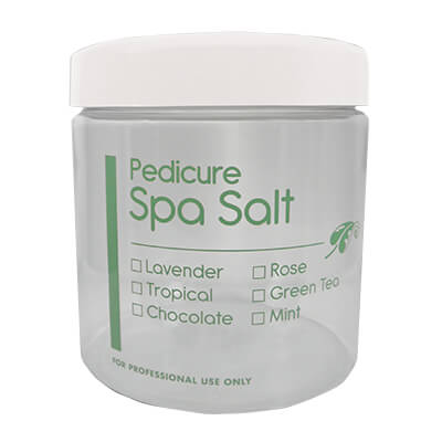Empty Pedicure Empty Jar Spa Salt 16 oz FSC494 Beyond Beauty Page