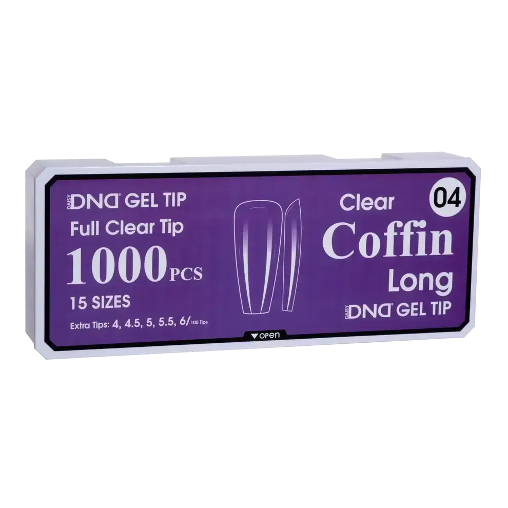 DND Soft Gel Tips - Coffin X-Long #05 DND