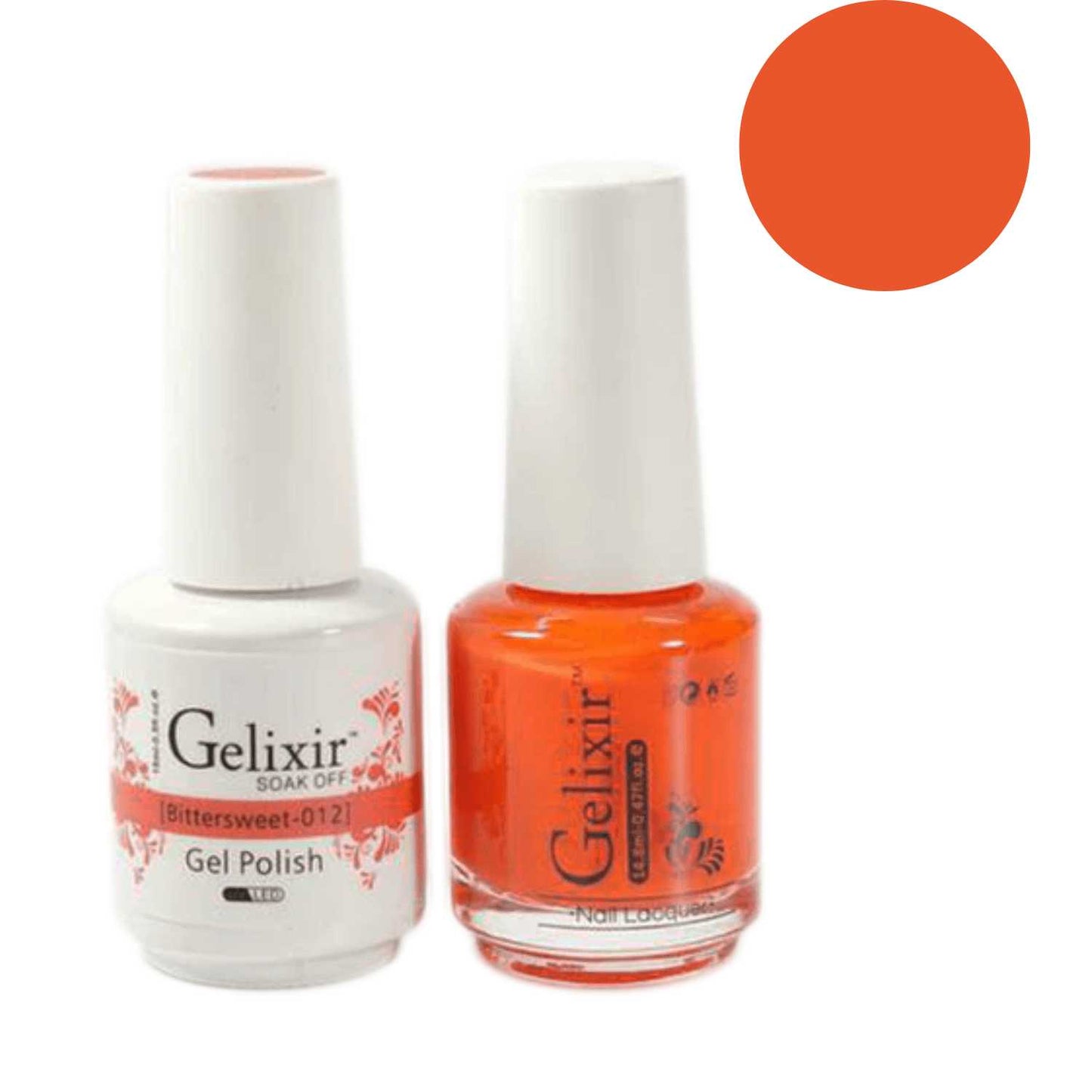 Gelixir Gel Polish & Nail Lacquer Duo - Bittersweet 012 Gelixir