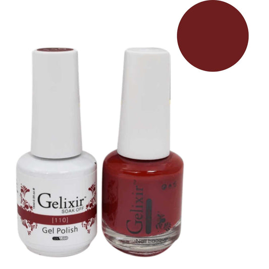 Gelixir Gel Polish & Nail Lacquer Duo - #110 Gelixir