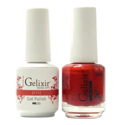 Gelixir Gel Polish & Nail Lacquer Duo - #111 Gelixir