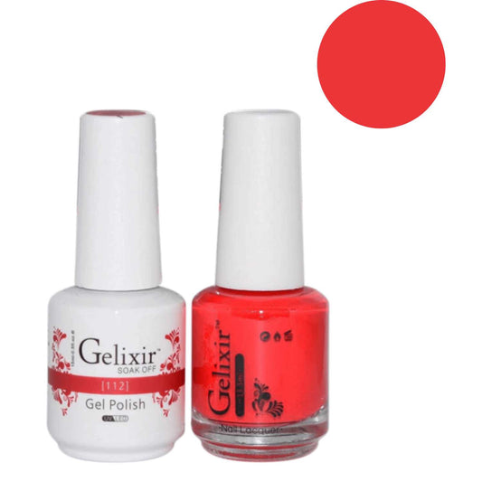 Gelixir Gel Polish & Nail Lacquer Duo - #112 Gelixir