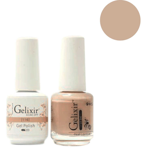 Gelixir Gel Polish & Nail Lacquer Duo - #116 Gelixir