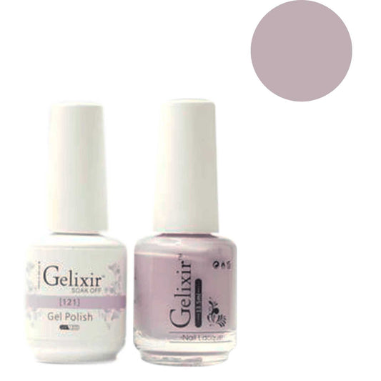 Gelixir Gel Polish & Nail Lacquer Duo - #121 Gelixir