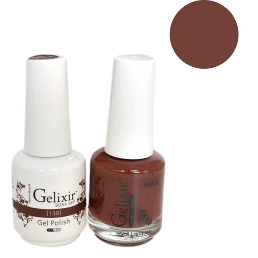 Gelixir Gel Polish & Nail Lacquer Duo - #130 Gelixir