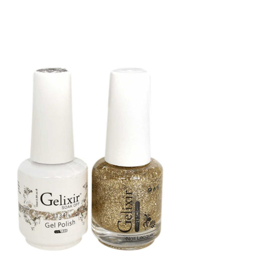 Gelixir Gel Polish & Nail Lacquer Duo - #134 Gelixir