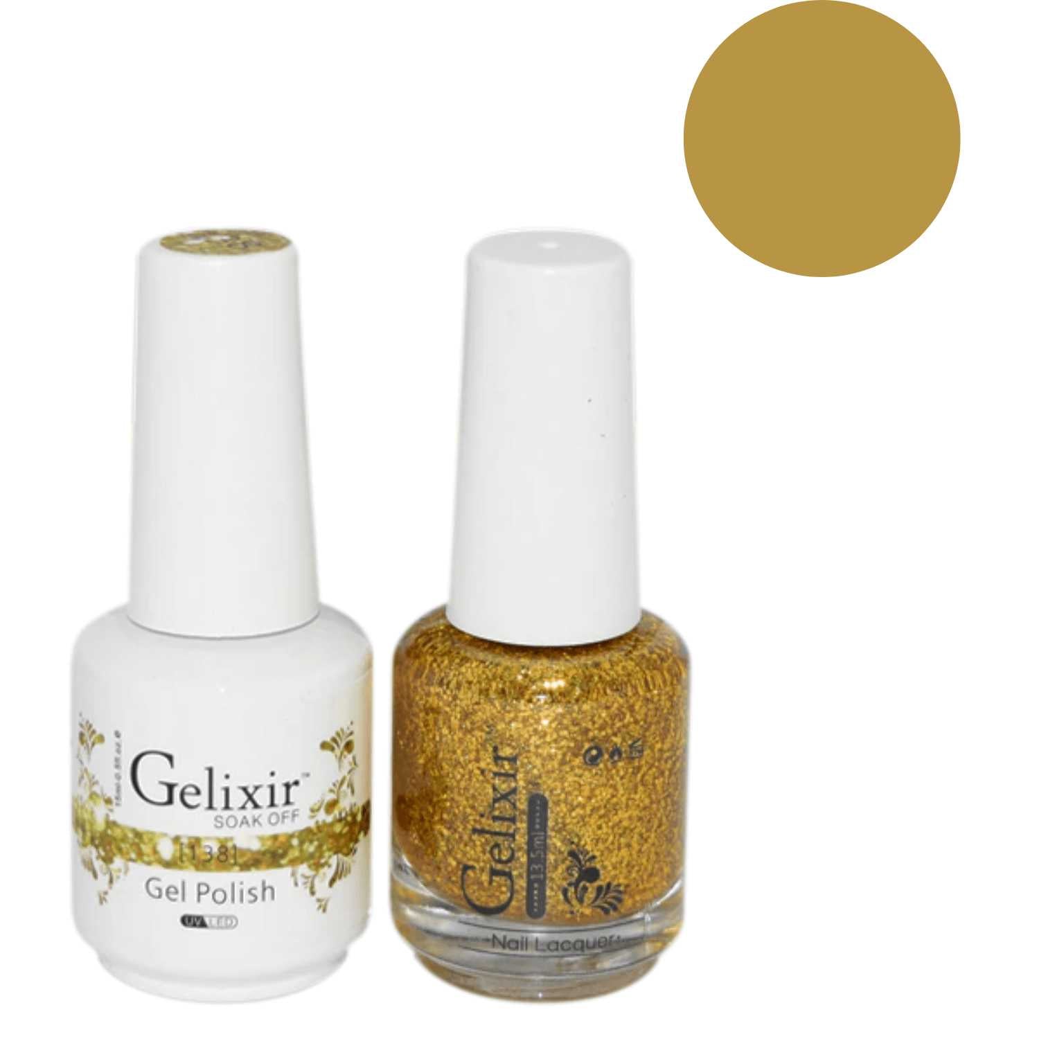 Gelixir Gel Polish & Nail Lacquer Duo - #138 Gelixir