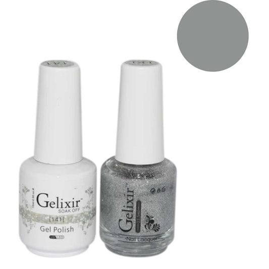 Gelixir Gel Polish & Nail Lacquer Duo - #141 Gelixir