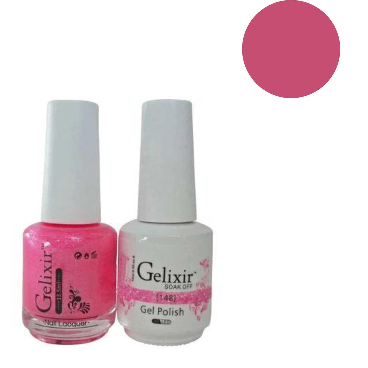 Gelixir Gel Polish & Nail Lacquer Duo - #148 Gelixir