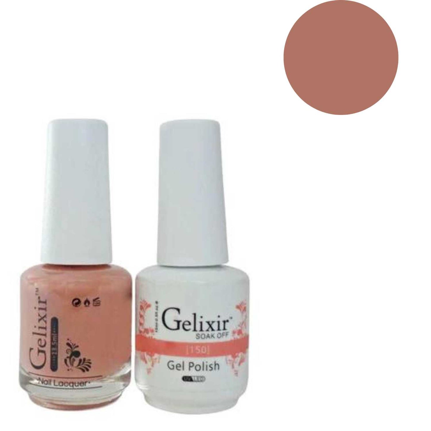 Gelixir Gel Polish & Nail Lacquer Duo - #150 Gelixir