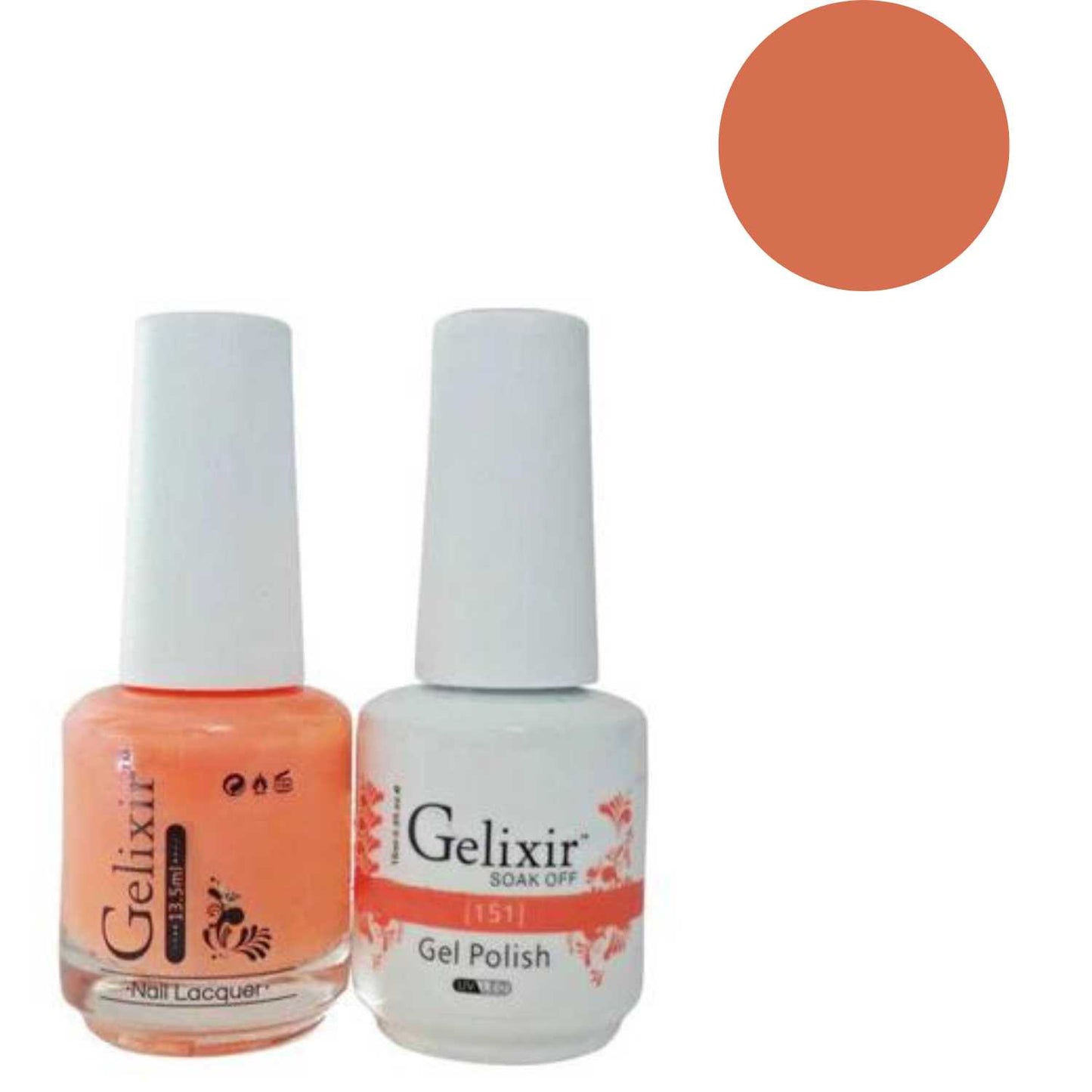 Gelixir Gel Polish & Nail Lacquer Duo - #151 Gelixir