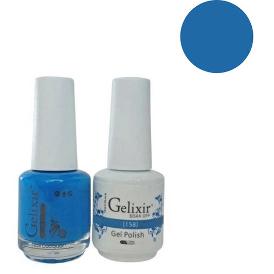 Gelixir Gel Polish & Nail Lacquer Duo - #158 Gelixir
