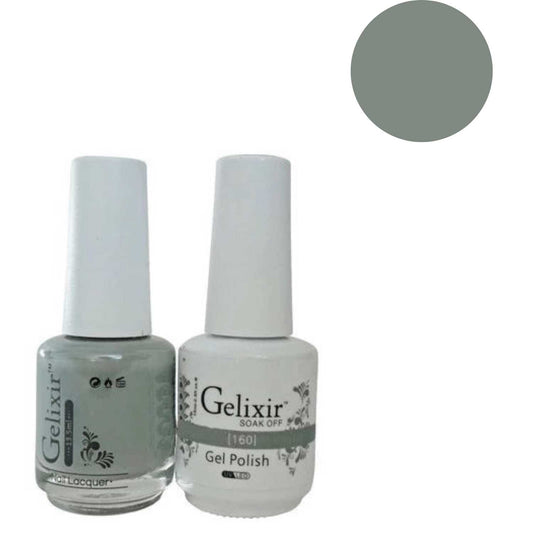 Gelixir Gel Polish & Nail Lacquer Duo - #160 Gelixir