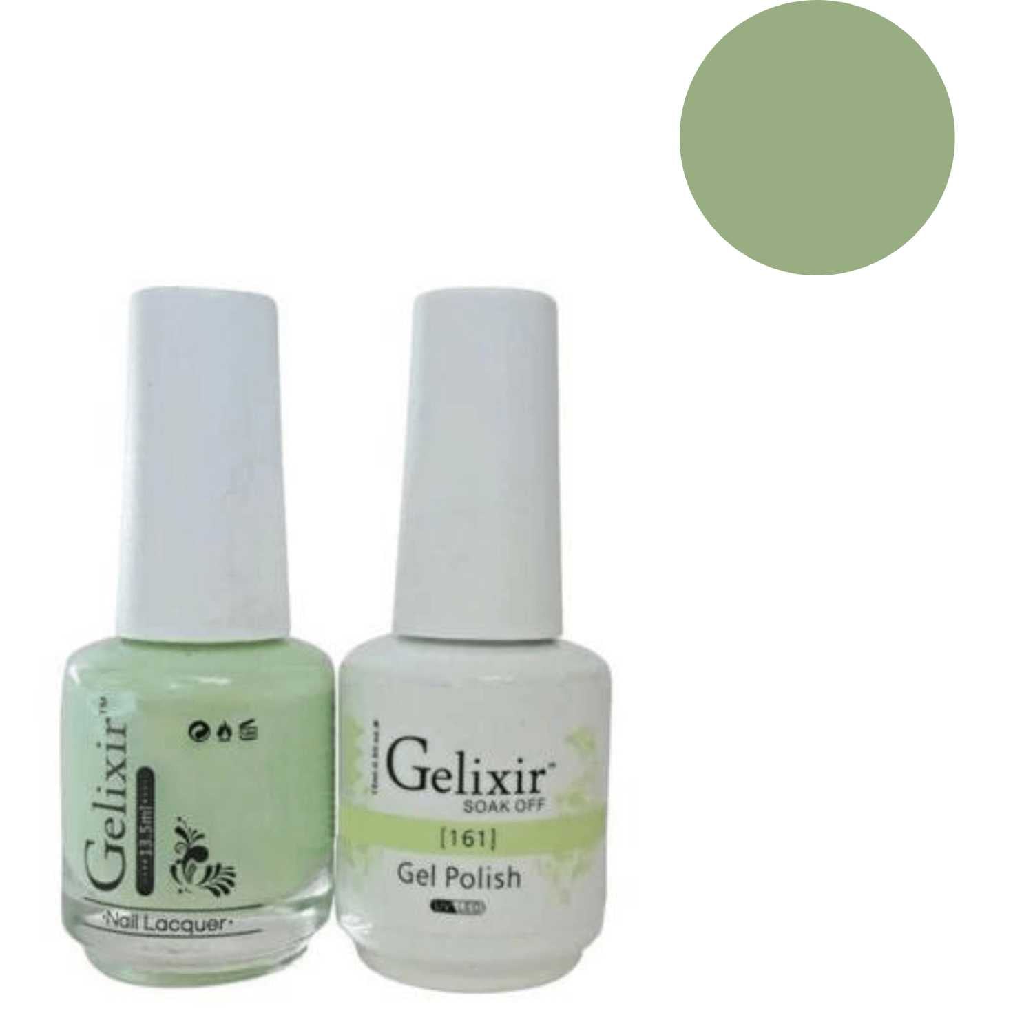 Gelixir Gel Polish & Nail Lacquer Duo - #161 Gelixir