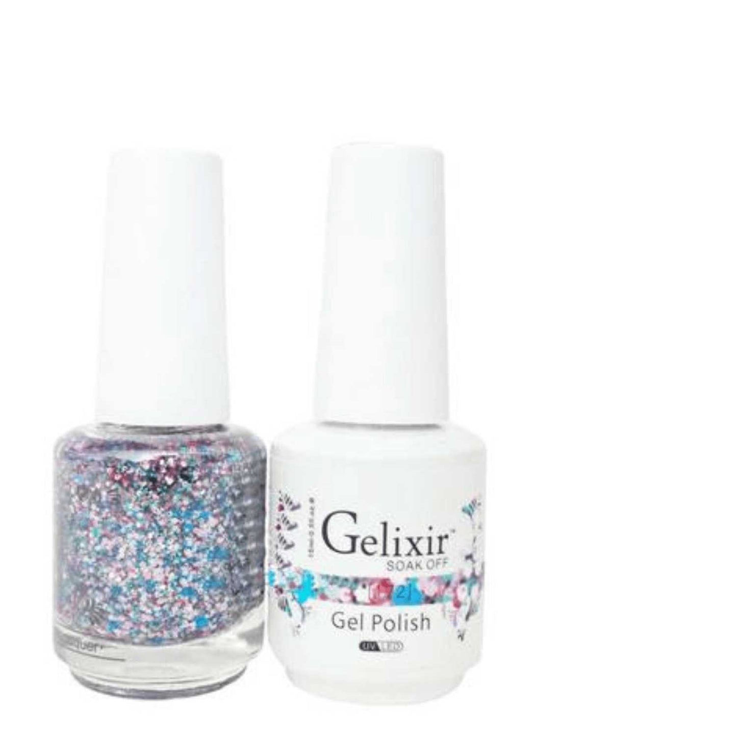 Gelixir Gel Polish & Nail Lacquer Duo - #172 Gelixir