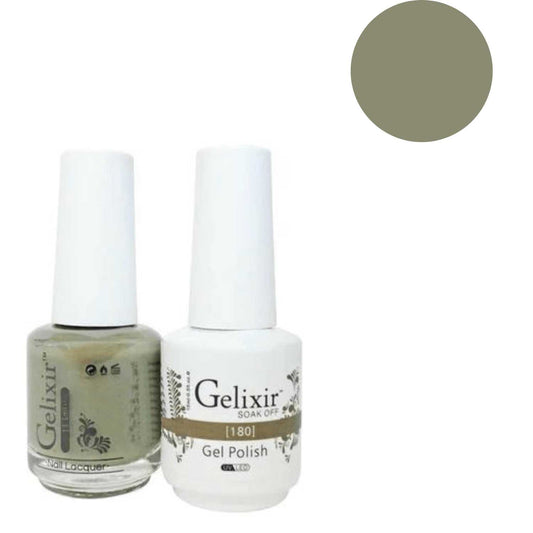Gelixir Gel Polish & Nail Lacquer Duo - #180 Gelixir