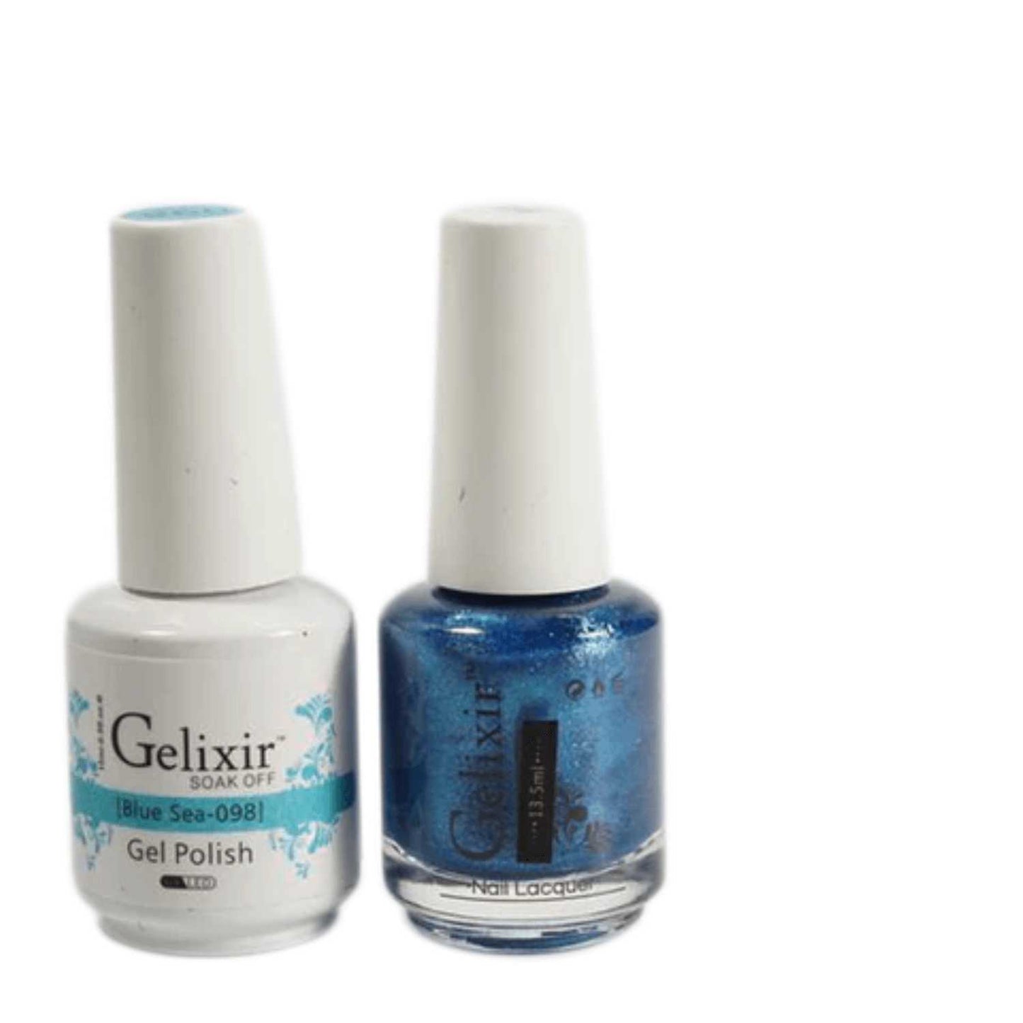 Gelixir Gel Polish & Nail Lacquer Duo Blue Fairly - #98 Gelixir