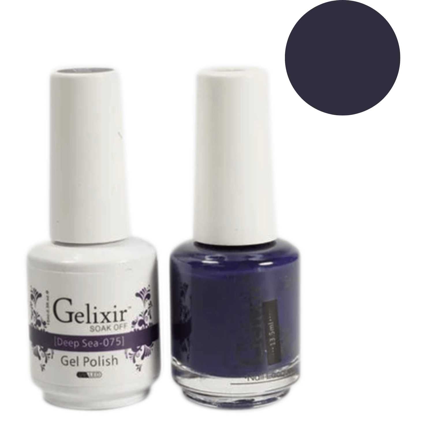 Gelixir Gel Polish & Nail Lacquer Duo Deep Sea - #75 Gelixir