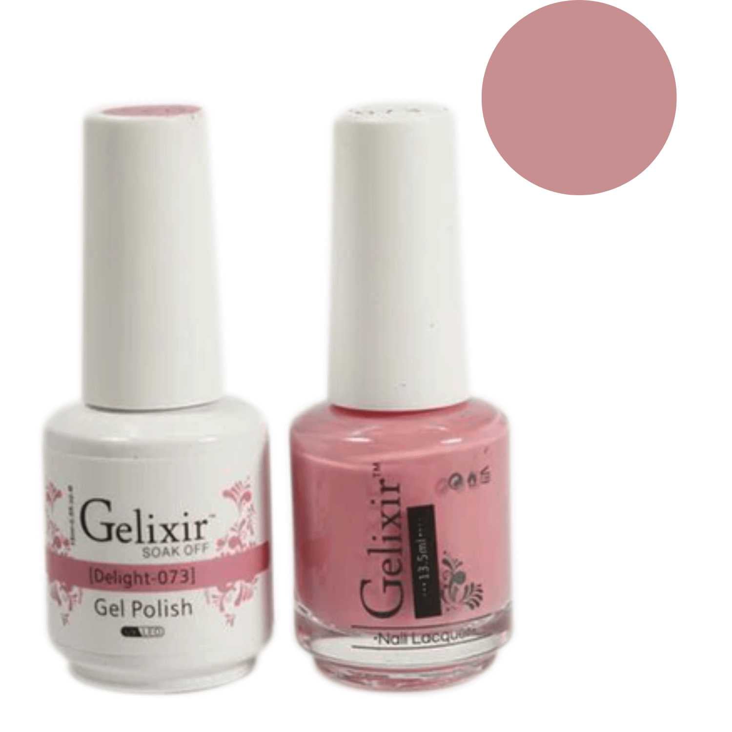 Gelixir Gel Polish & Nail Lacquer Duo Delight - #73 Gelixir