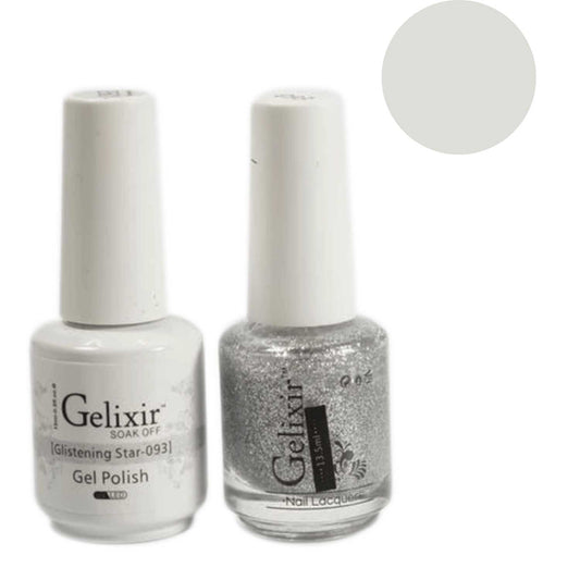 Gelixir Gel Polish & Nail Lacquer Duo Glistening Star - #93 Gelixir