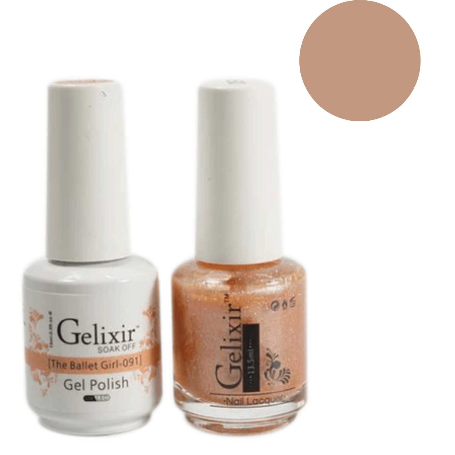 Gelixir Gel Polish & Nail Lacquer Duo The Ballet Girl - #91 Gelixir