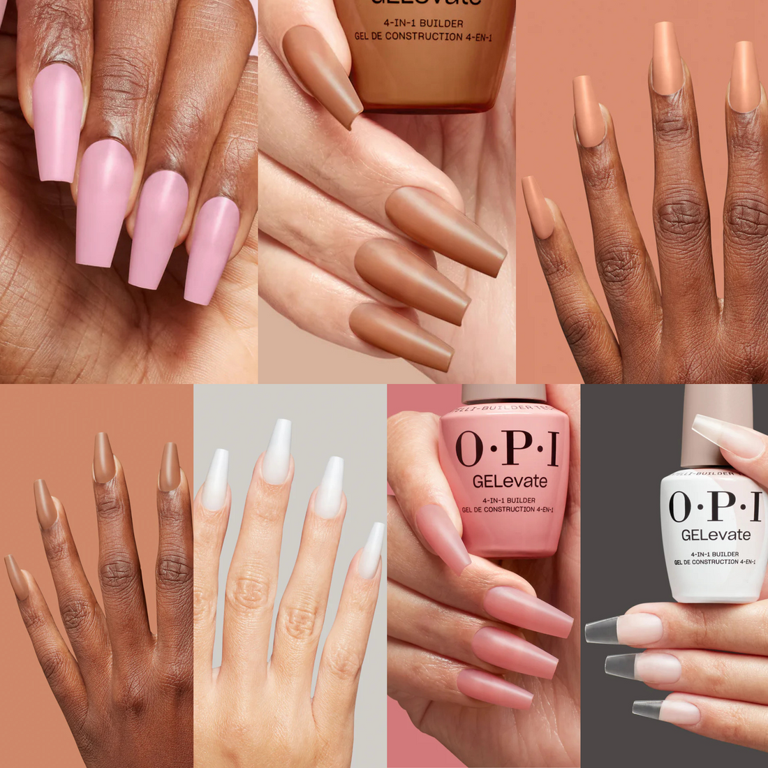 OPI GELEVATE 4 -IN- 1 BUILDER - COLLECTION 7PC OPI