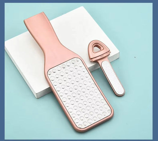 Stainless Steel 2 in 1 Double Sided Exfoliation Foot File Beyond Beauty Page