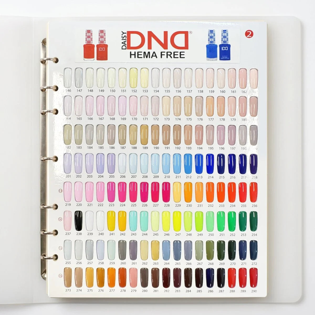 DND HEMA & TPO Free Master Full Line — 288 Color Duos DND