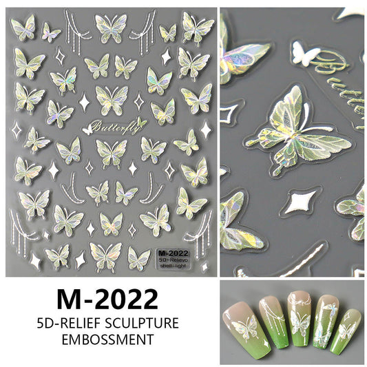 Nail Sticker 5D Butterfly M2022 Beyond Beauty Page