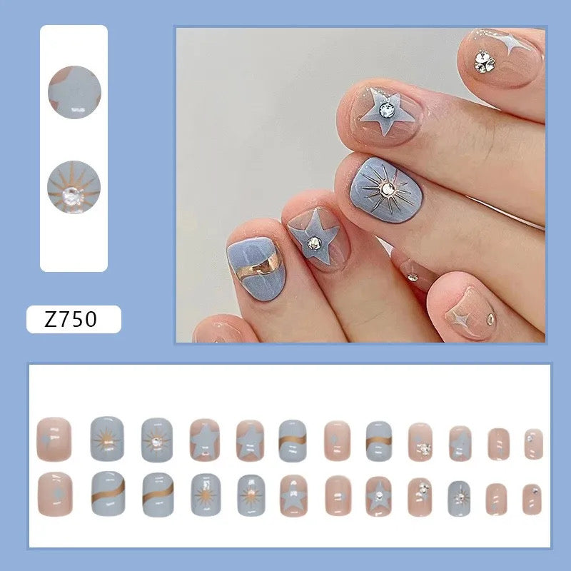 Press on Nail Design Z750 Beyond Beauty Page