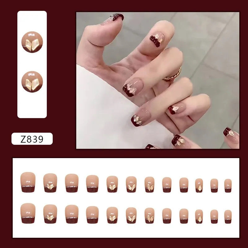 Press on Nail Design Z839 Beyond Beauty Page